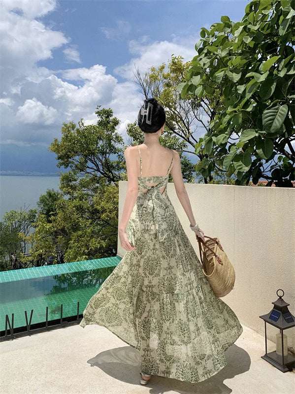 Hot Selling Solid Floor-Length Daily Dress Casual Elegant Women's Breathable Party Dress