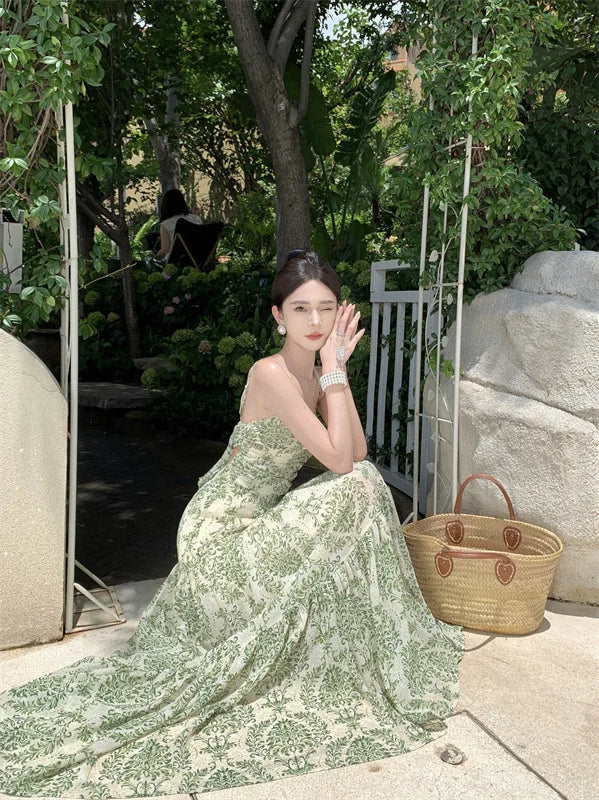 Hot Selling Solid Floor-Length Daily Dress Casual Elegant Women's Breathable Party Dress