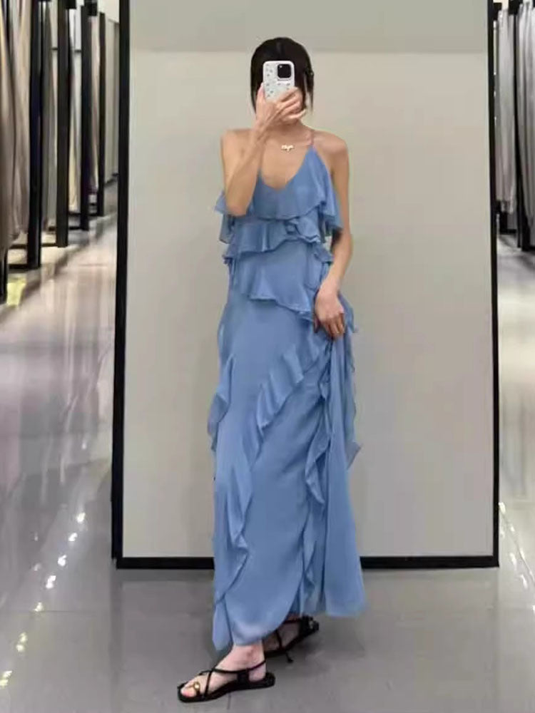 Fashionable Soft Knit Daily Dress, Trendy Woven Design for Women, Great for Casual Outings & Easy Everyday Style