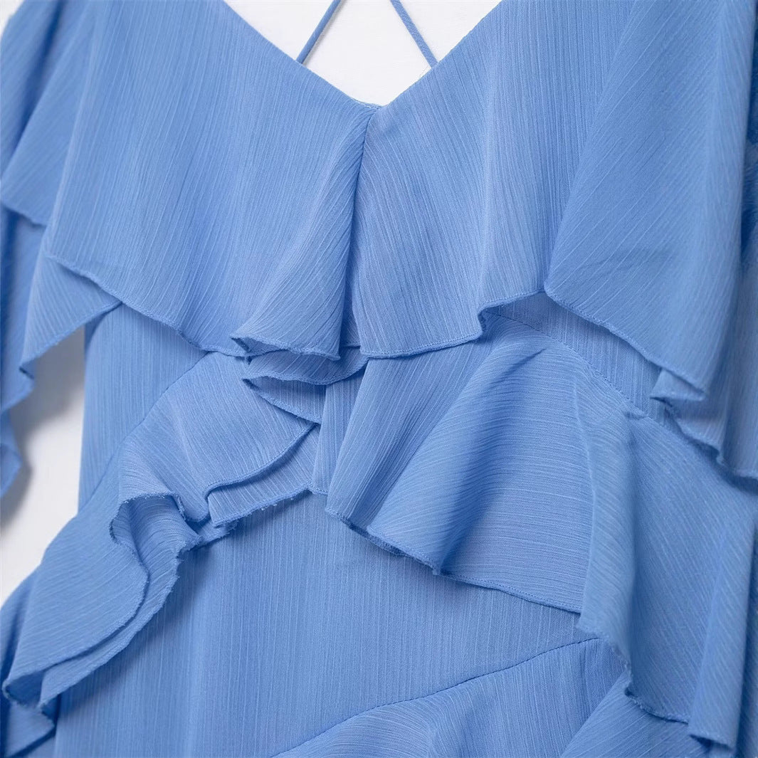 Fashionable Soft Knit Daily Dress, Trendy Woven Design for Women, Great for Casual Outings & Easy Everyday Style